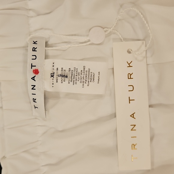 💕TRINA TURK💕 Idol Shorts ~ All That Glitters Sequin White XL NWT - Picture 10 of 12